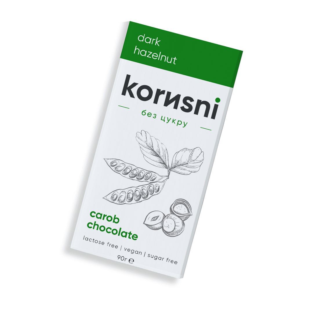 Шоколад молочний "Фундук" 90г Корисні