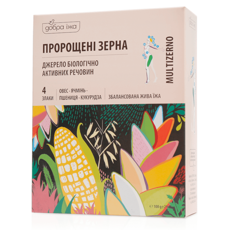 Пророщені зерна 10 пакетиків Choice