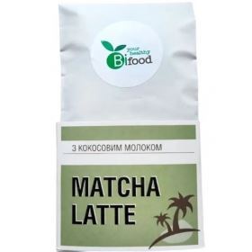Матча-лате з кокосовим молоком 150г Bifood