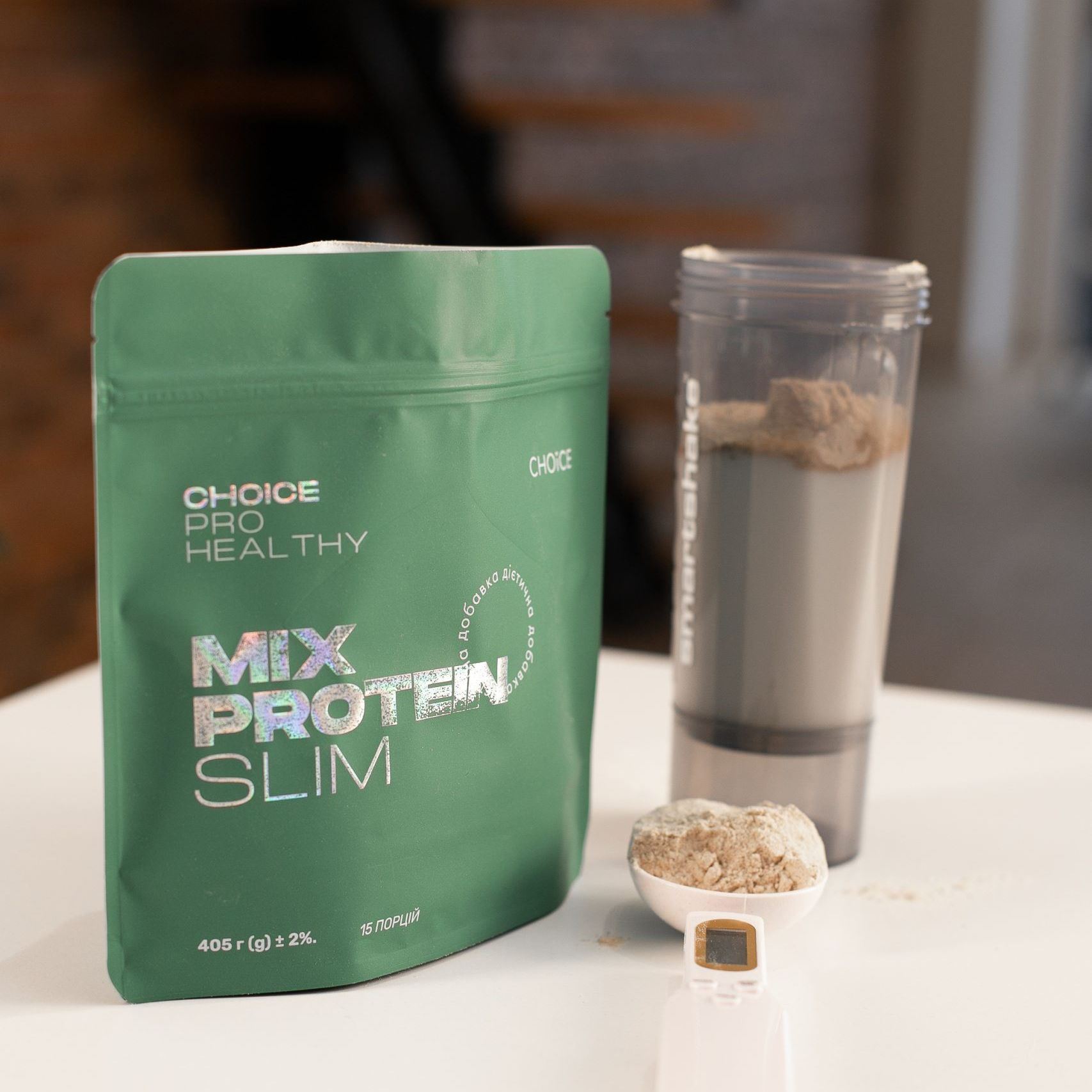 Протеїновий коктейль для схуднення MIX PROTEIN SLIM 405г CHOICE