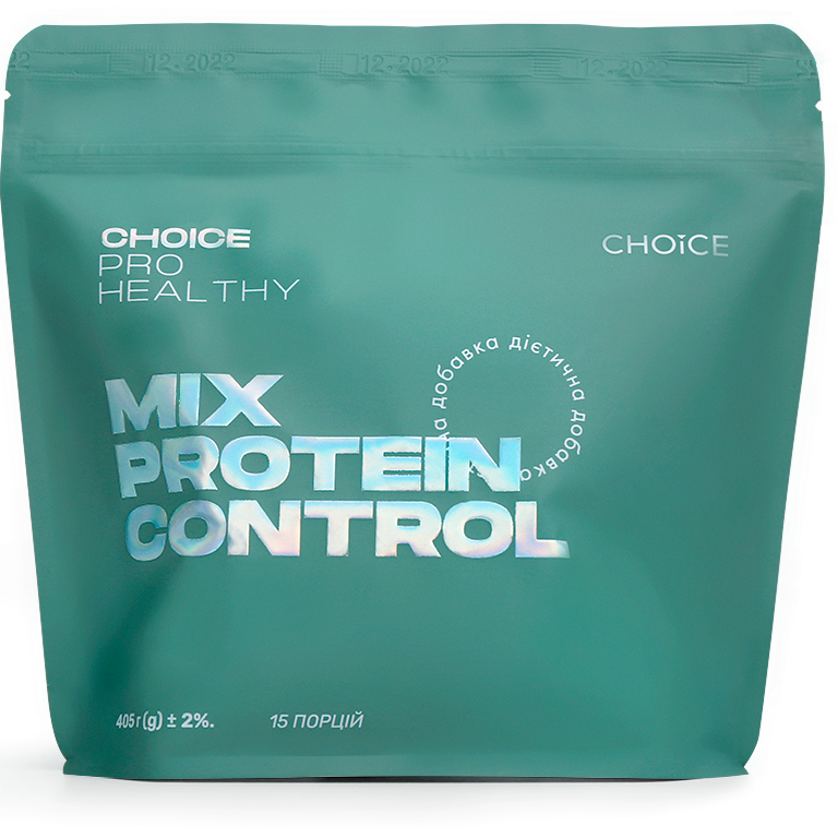 Протеїновий коктейль MIX PROTEIN CONTROL 405г CHOICE