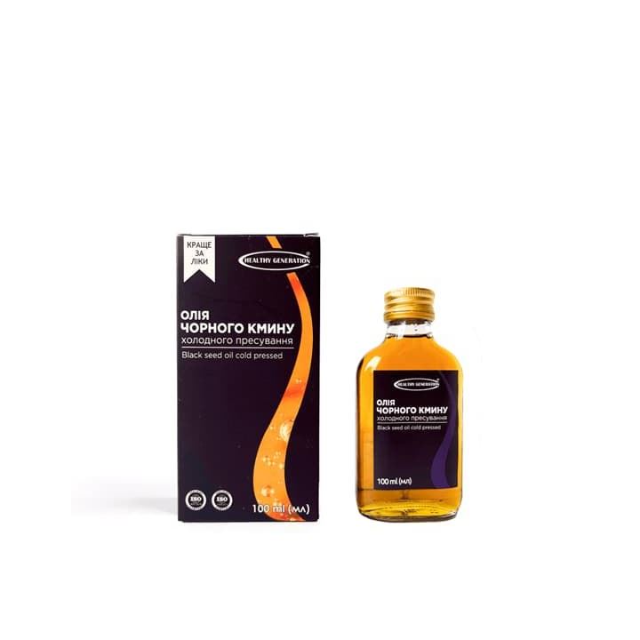 Олія чорного кмину 100мл HealthyGeneration
