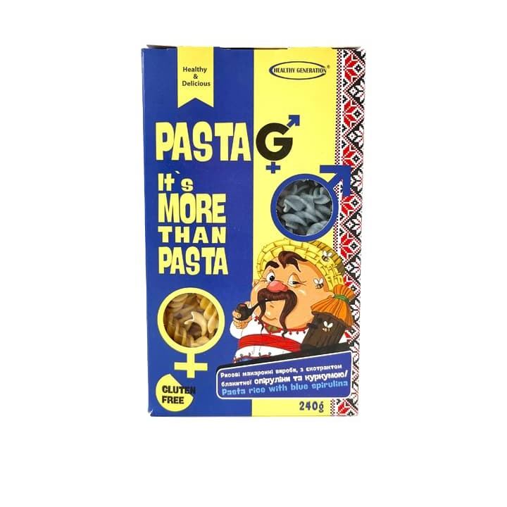 PASTA Born in Ukraine 240г Healthy Generation БЕЗ ГЛЮТЕНУ