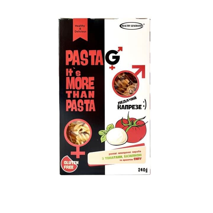 PASTA G сир, томат, базилік 240г Healthy Generation БЕЗ ГЛЮТЕНУ