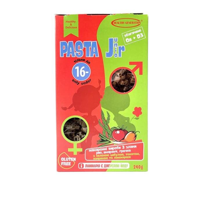PASTA G ламінарія, томат 240г Healthy Generation БЕЗ ГЛЮТЕНУ
