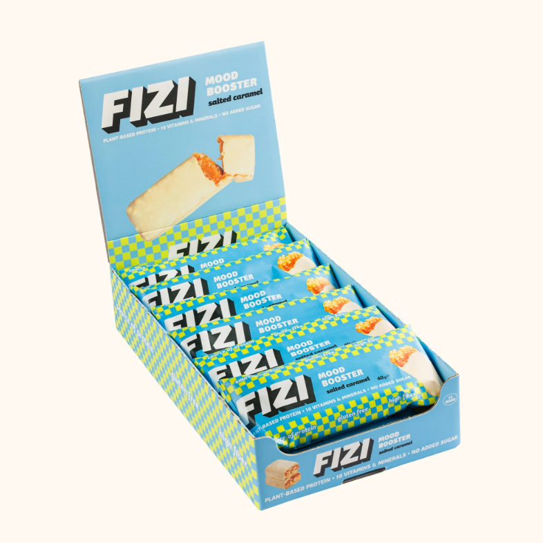БАТОНЧИК FIZI "Salted Caramel" Солона Карамель БЕЗ ЦУКРУ