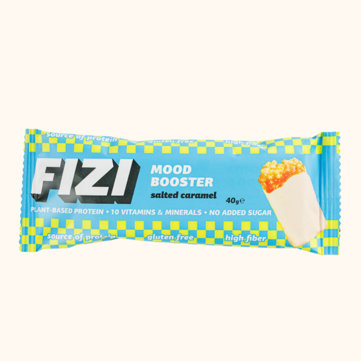 БАТОНЧИК FIZI "Salted Caramel" Солона Карамель БЕЗ ЦУКРУ