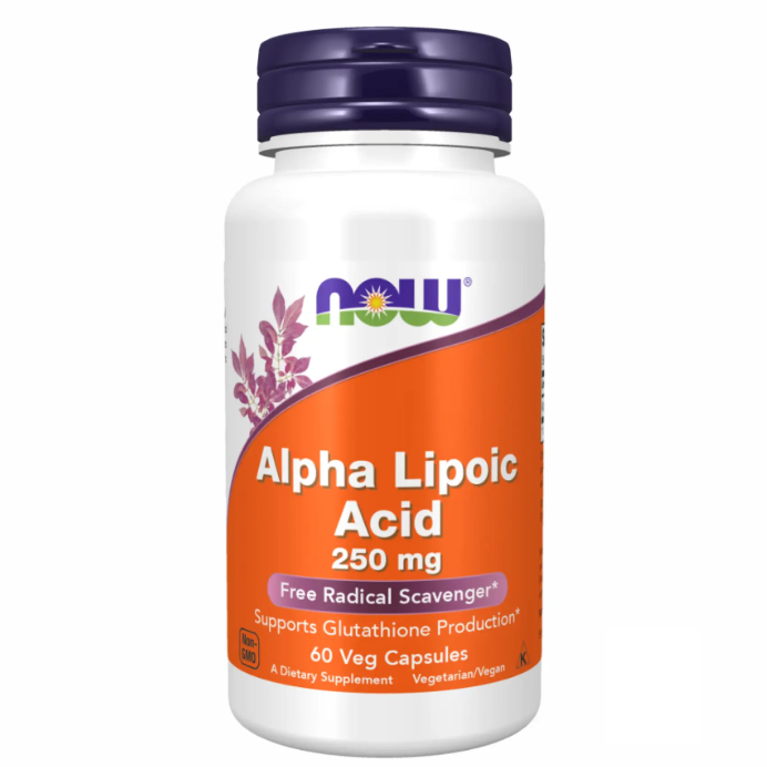 Альфа-ліпоєва кислота NOW FOODS 250mg 60 капсул